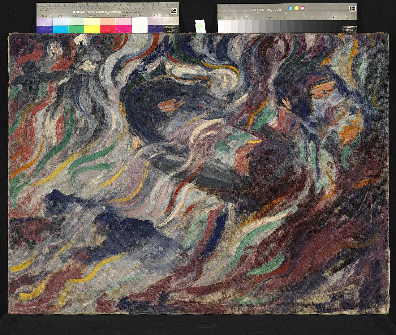Stati d'animo I - Gli addii, Studio per "Stati d'animo" - "Gli addii" (dipinto) di Boccioni, Umberto (sec. XX)