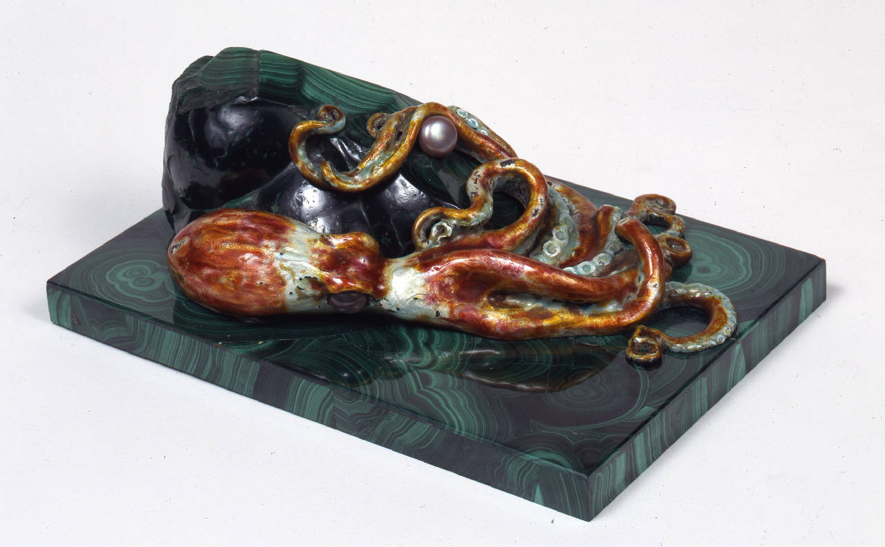 polpo (centrotavola) di Ravasco, Alfredo (prima metà sec. XX)