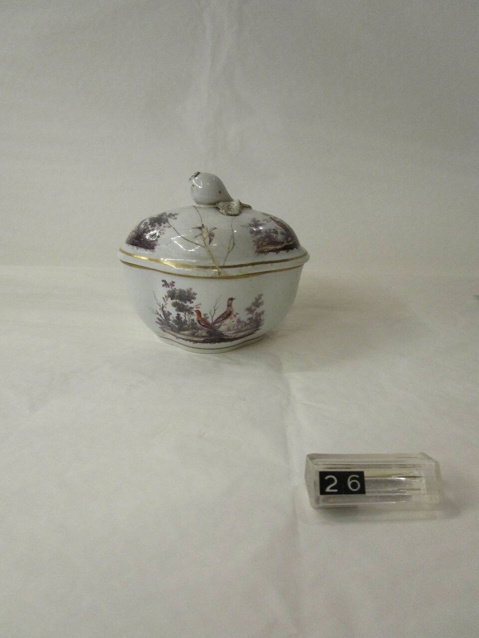 zuccheriera di Doccia, Manifattura Ginori (fine sec. XVIII)