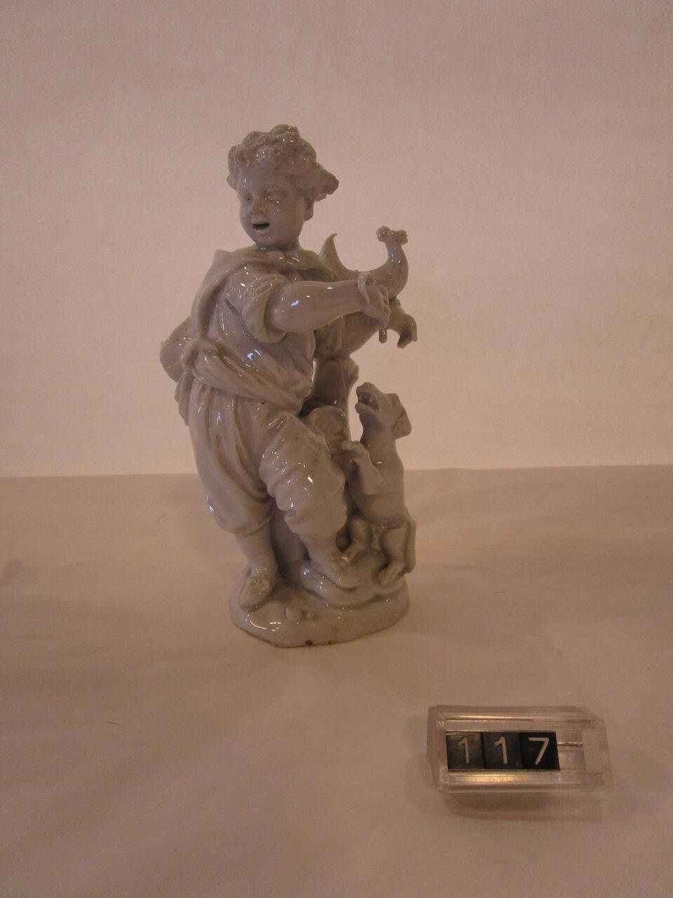 figura di Bosello, Domenico; Nove, Manifattura Antonibon, gestione Parolin (seconda metà sec. XVIII)