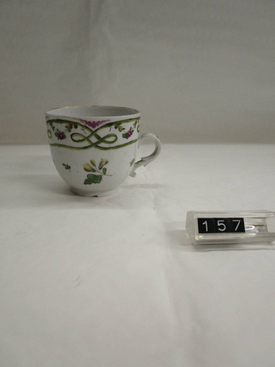 tazzina di Venezia, Manifattura Cozzi (seconda metà sec. XVIII)