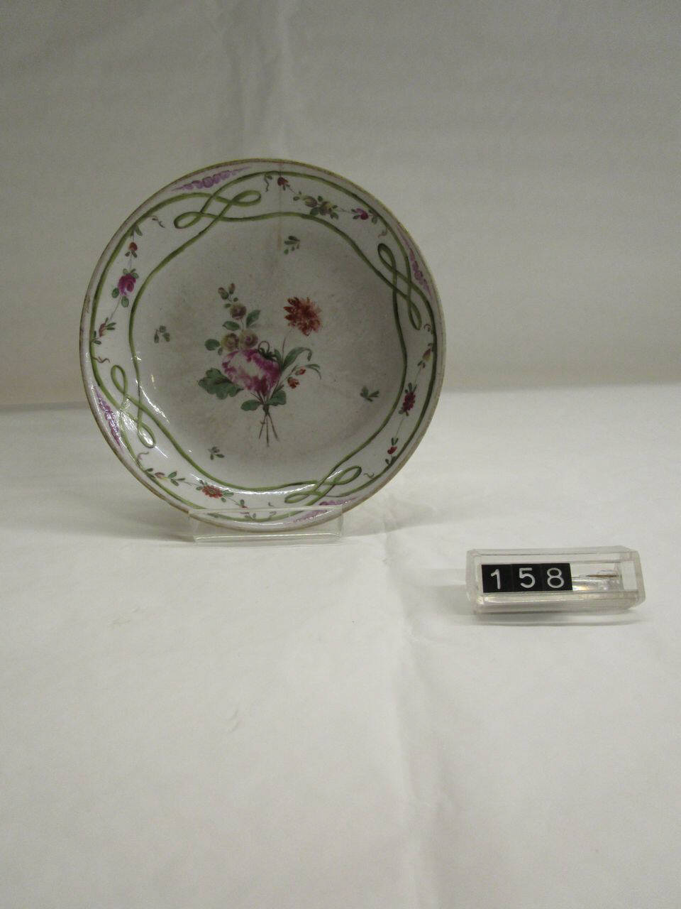 piattino di Venezia, Manifattura Cozzi (seconda metà sec. XVIII)