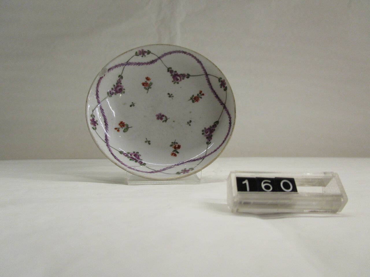 piattino di Venezia, Manifattura Cozzi (seconda metà sec. XVIII)