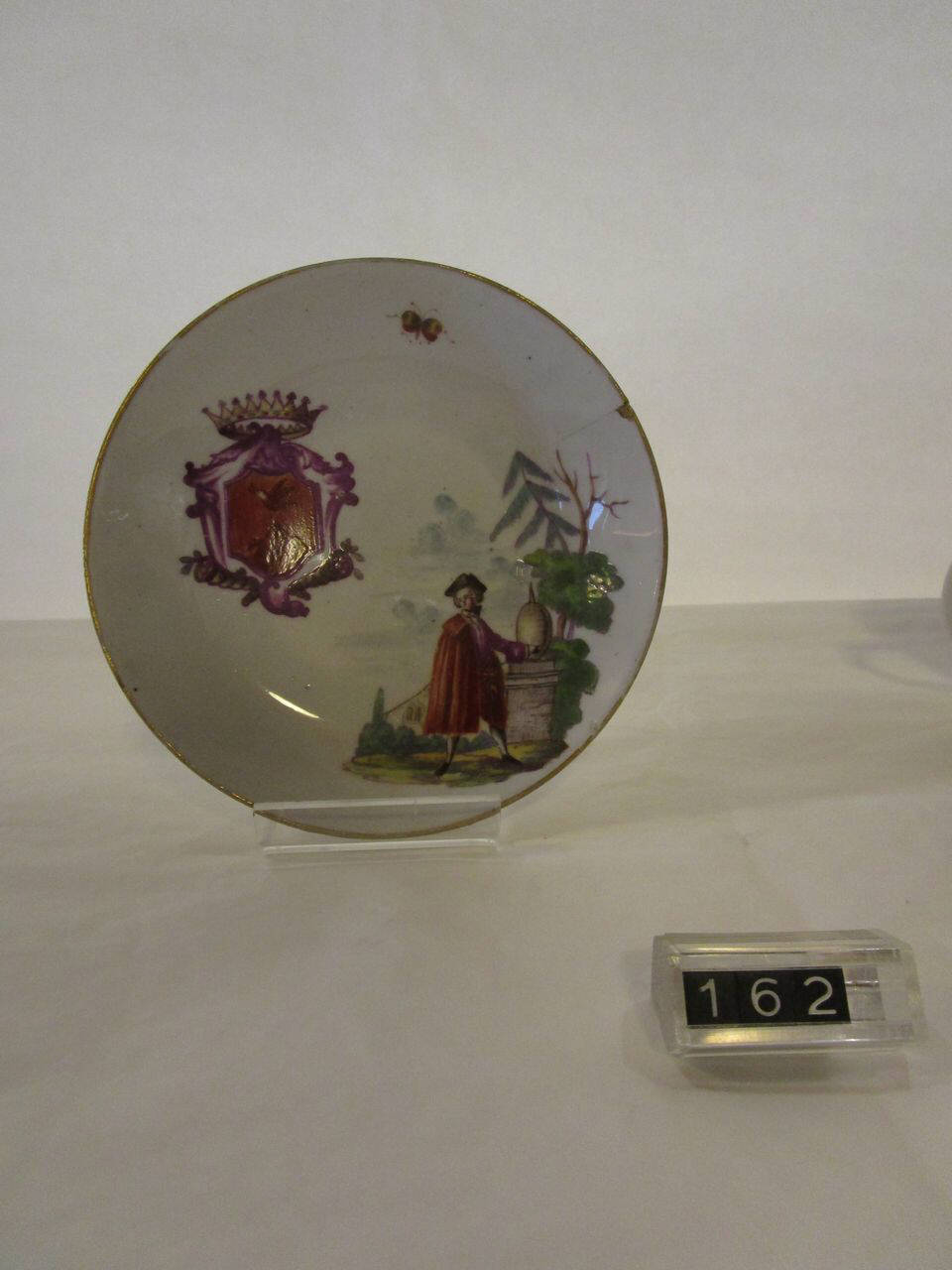 piattino di Venezia, Manifattura Cozzi (seconda metà sec. XVIII)