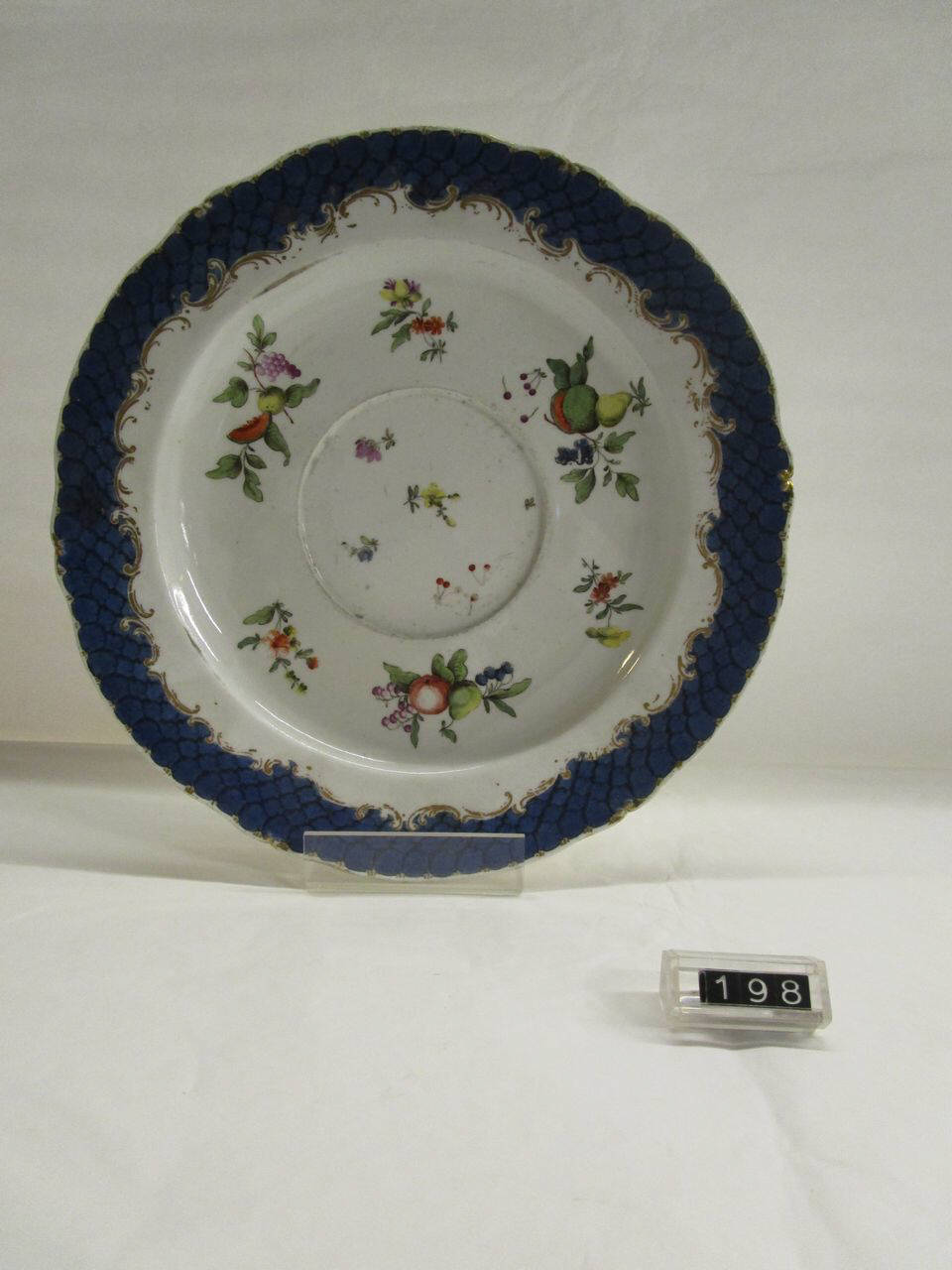 piattino di Vienna, Manifattura di Vienna (seconda metà sec. XVIII)