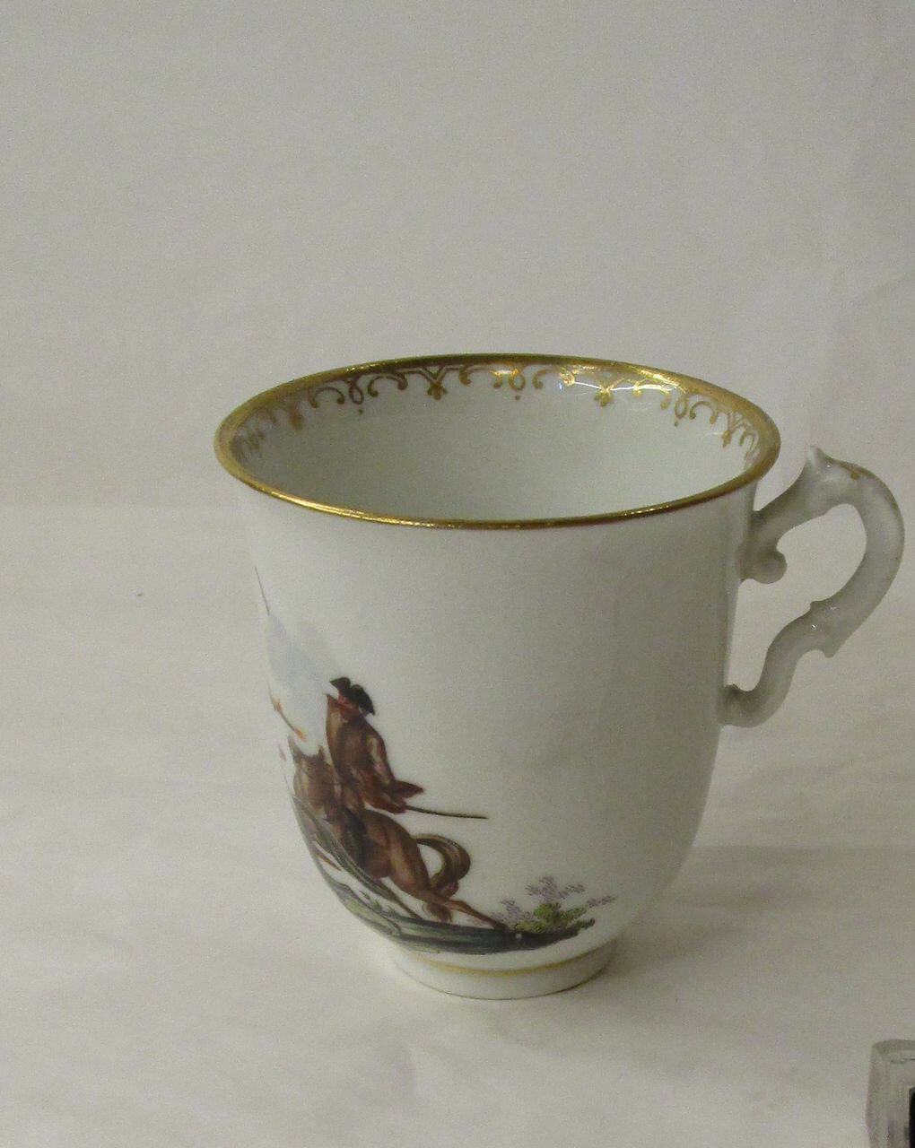 tazzina di Vienna, Manifattura di Vienna (metà sec. XVIII)