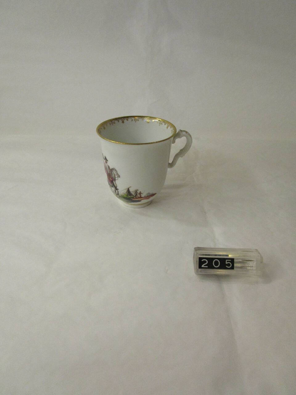 tazzina di Vienna, Manifattura di Vienna (metà sec. XVIII)