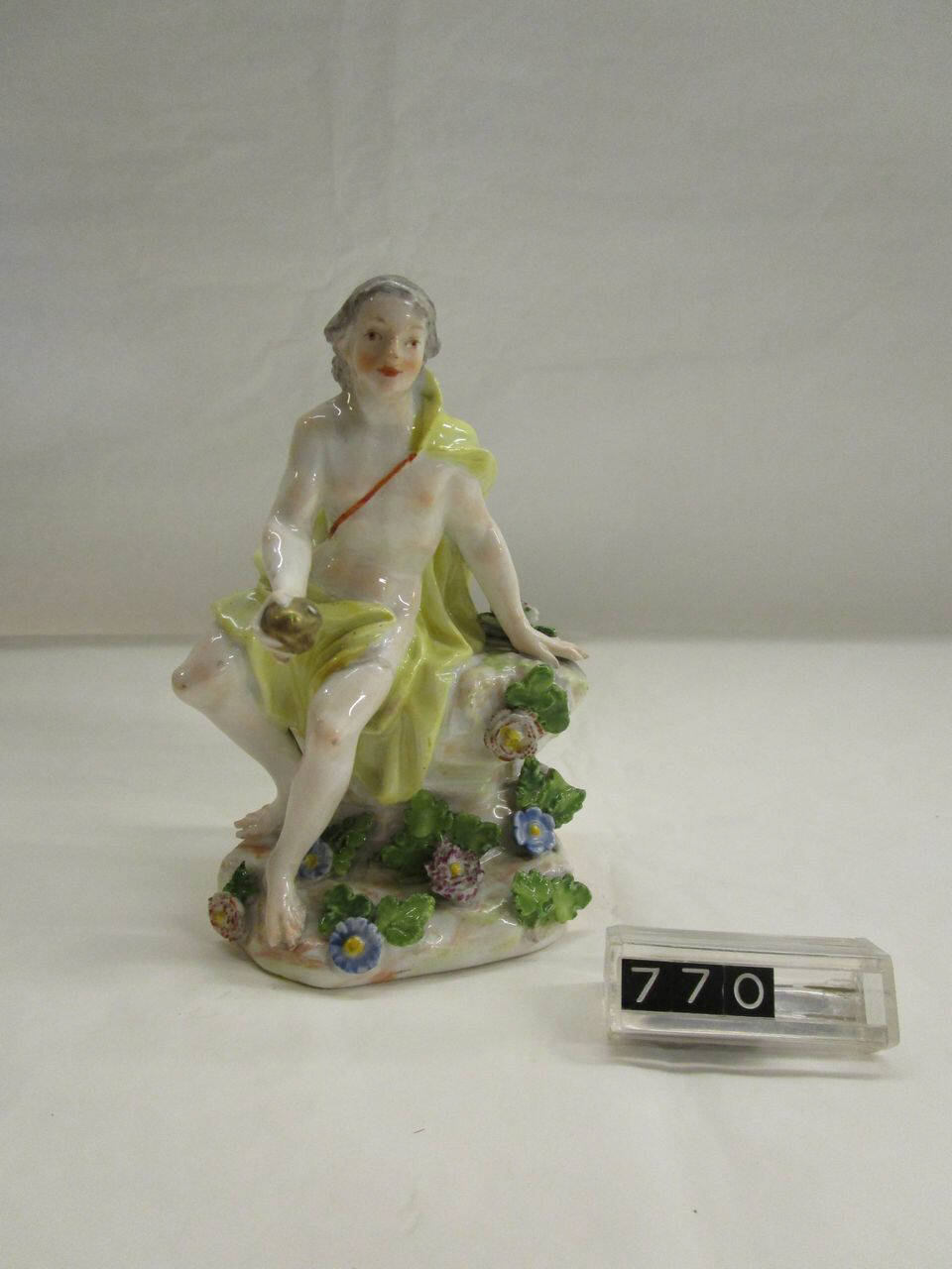 statua di Meissen, Manifattura di Meissen (prima metà sec. XVIII)