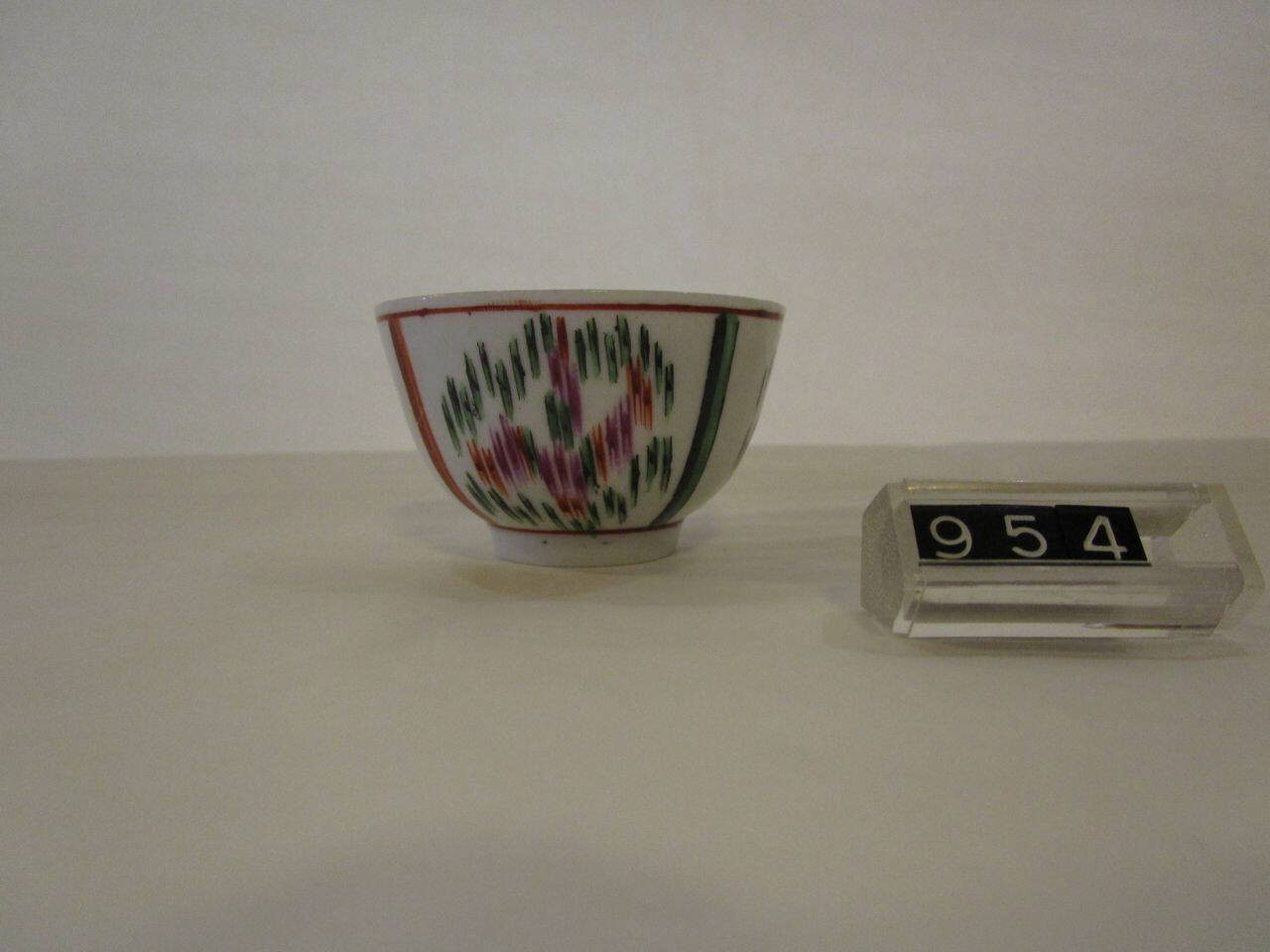 tazzina di Nove, Manifattura Antonibon, gestione Antonibon (fine/ inizio secc. XVIII/ XIX)