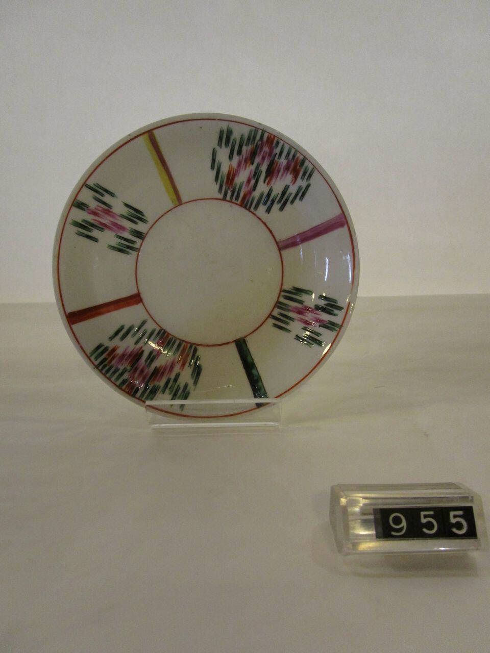 piattino di Nove, Manifattura Antonibon, gestione Antonibon (fine/ inizio secc. XVIII/ XIX)