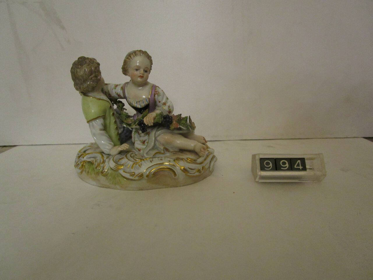 gruppo di Meissen, Manifattura di Meissen (seconda metà sec. XVIII)