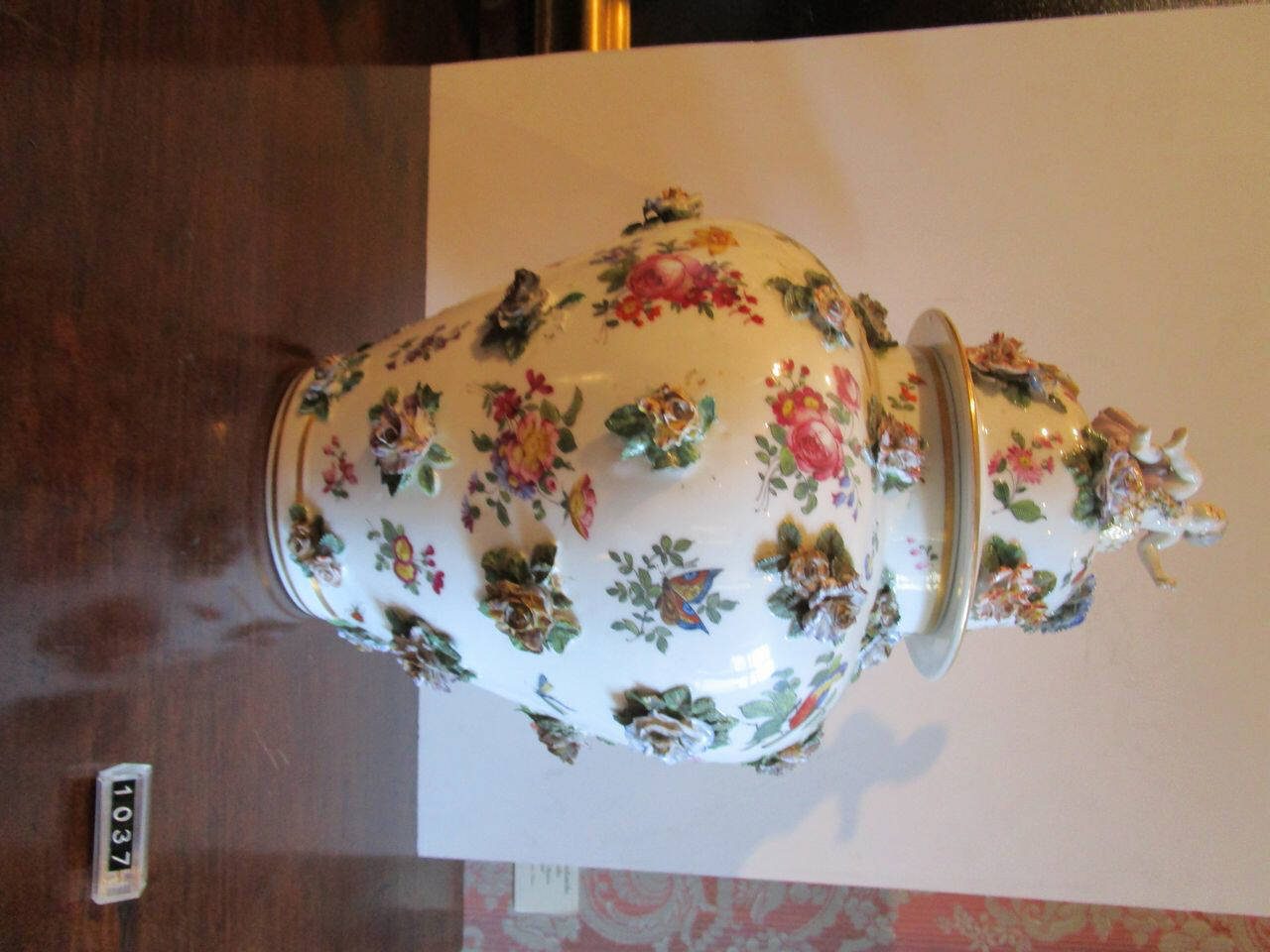 vaso di Meissen, Manifattura di Meissen, epoca Marcolini (inizio sec. XIX)