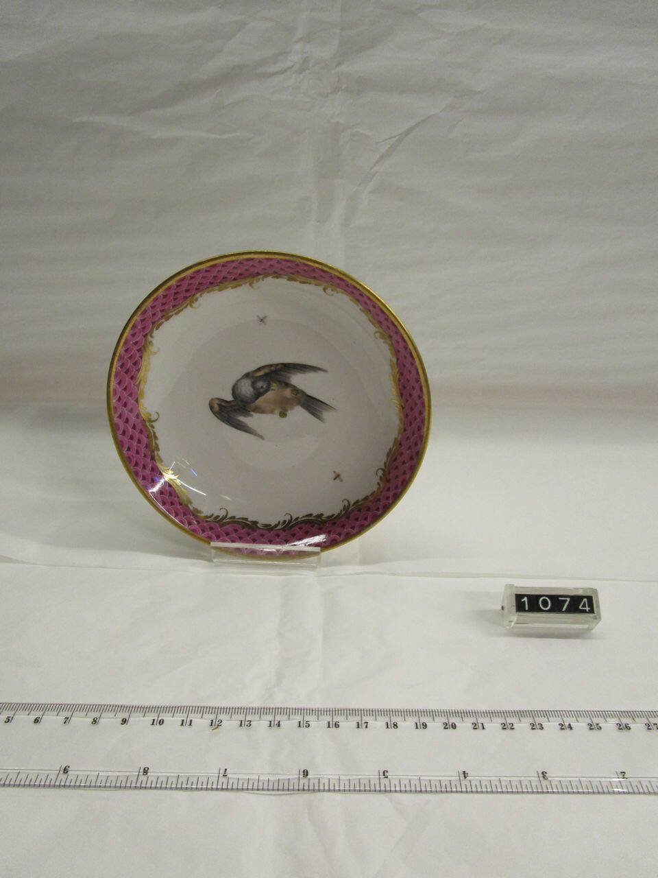 piattino di Vienna, Manifattura di Vienna (seconda metà sec. XVIII)