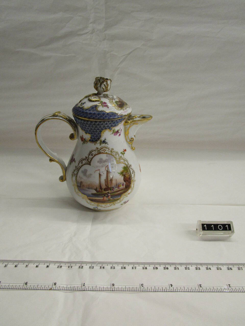 caffettiera di Meissen, Manifattura di Meissen (fine/ inizio secc. XVIII/ XIX)