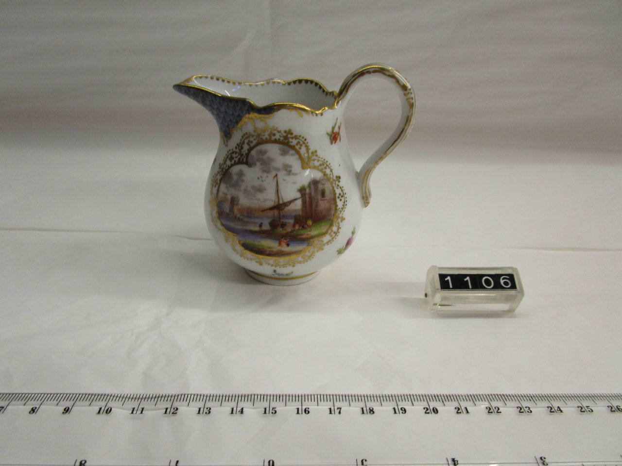 lattiera di Meissen, Manifattura di Meissen (fine/ inizio secc. XVIII/ XIX)