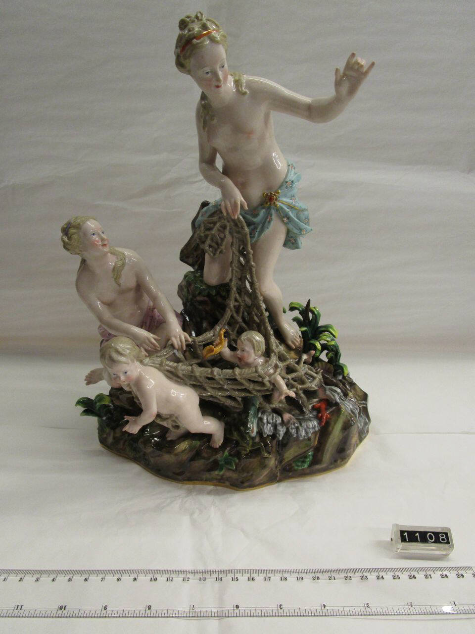 gruppo scultoreo di Meissen, Manifattura di Meissen (seconda metà sec. XVIII)