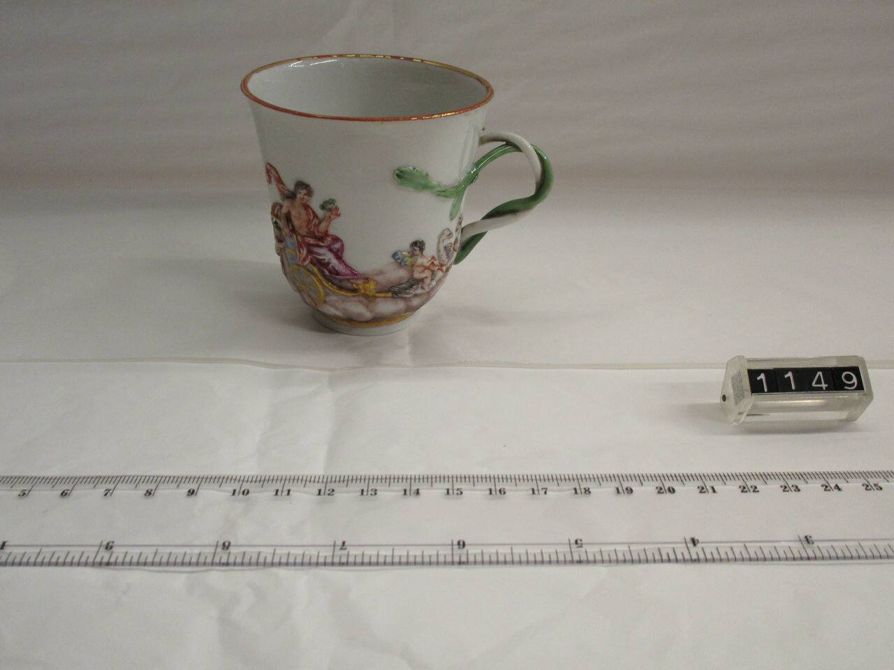 tazzina di Doccia, Manifattura Ginori (seconda metà sec. XVIII)