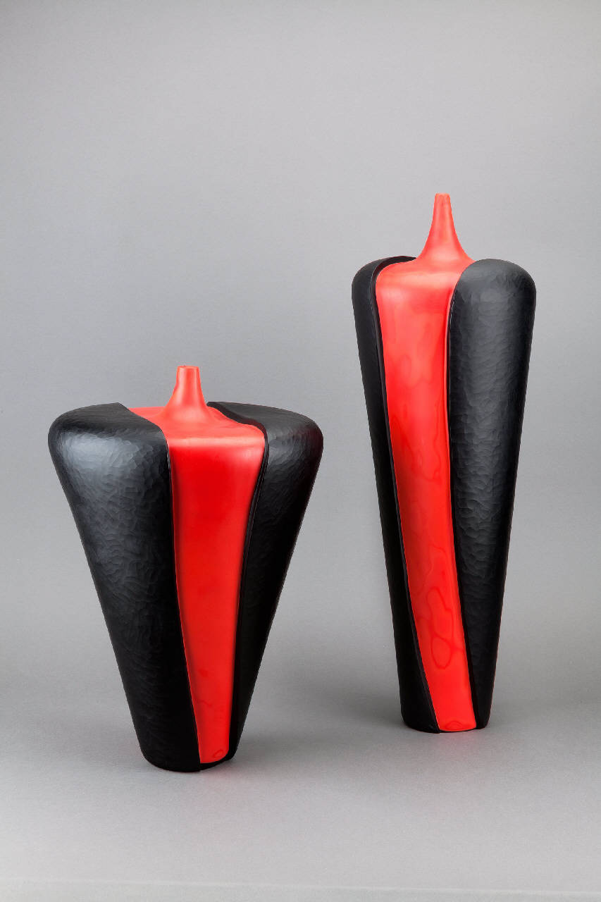 King and queen (gruppo scultoreo) di Rubino, Silvano (sec. XXI)