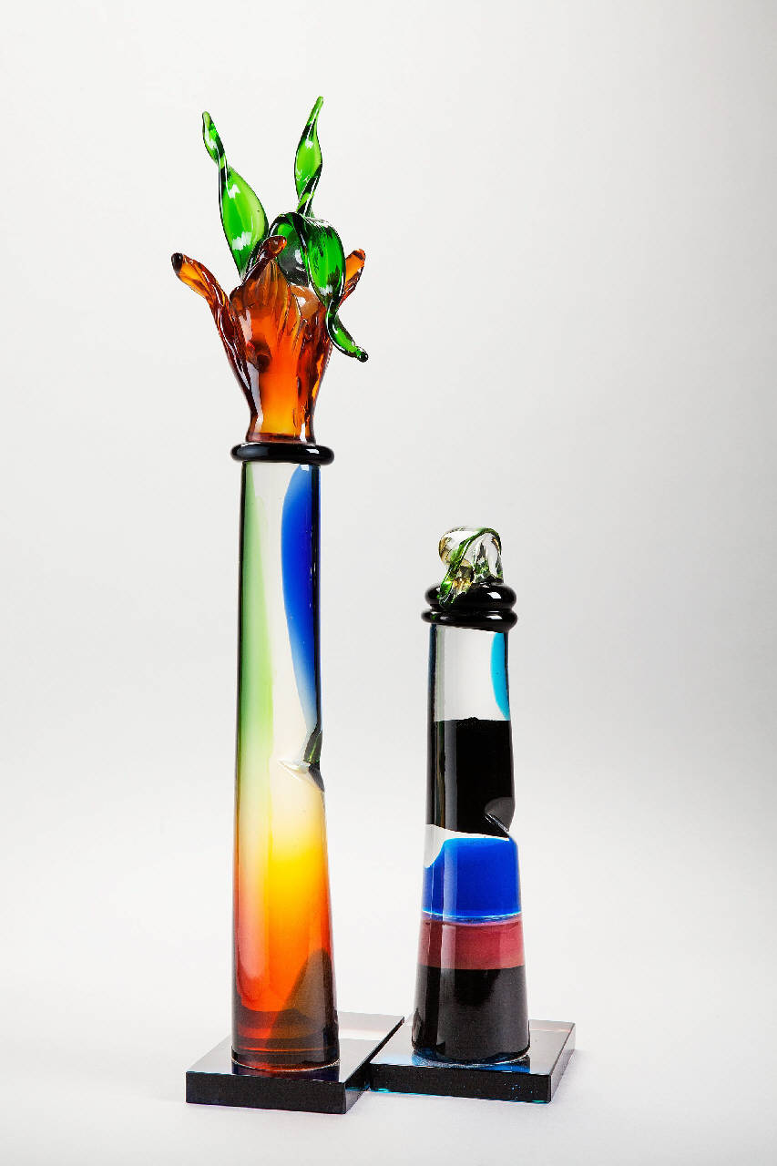 Totem (scultura) di Gaspari, Luciano; Salviati (sec. XX)