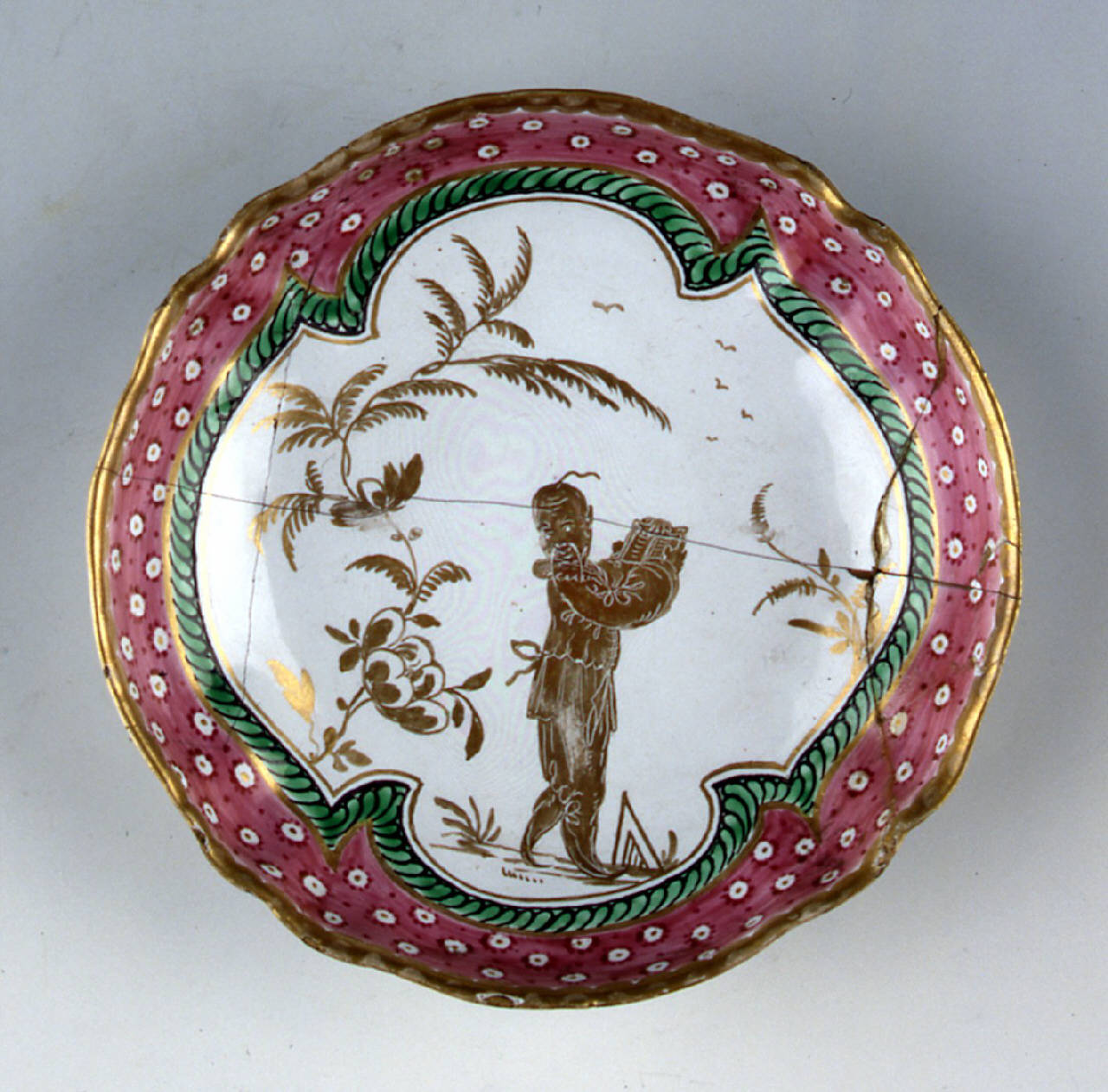 piattino di Manifattura Pasquale Rubati (sec. XVIII)