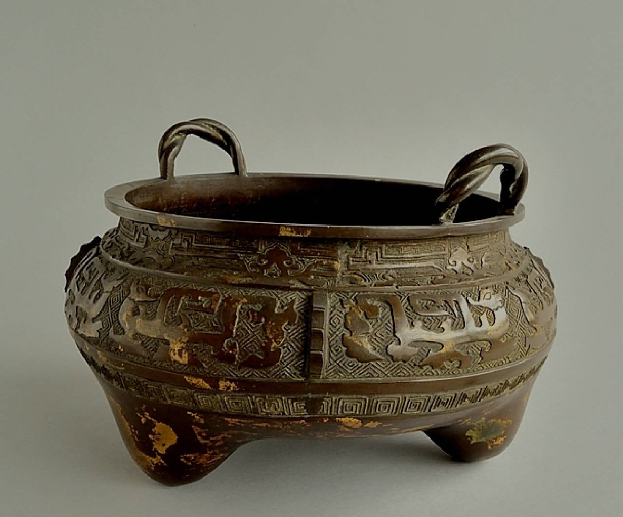 animali stilizzati (incensiere) - ambito Giappone (secc. XVII/ XIX||secc. XVIII/ XIX)