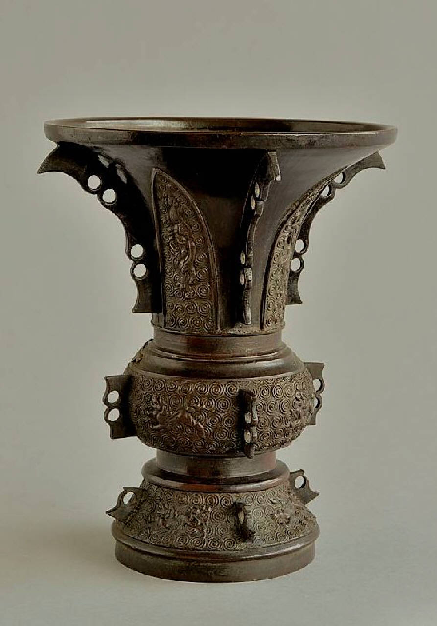 leone (vaso) - ambito Giappone (sec. XX)