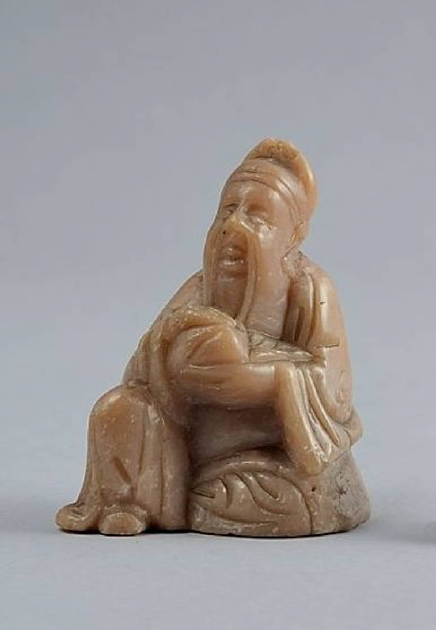 deità (statua) - ambito Cina (sec. XIX)