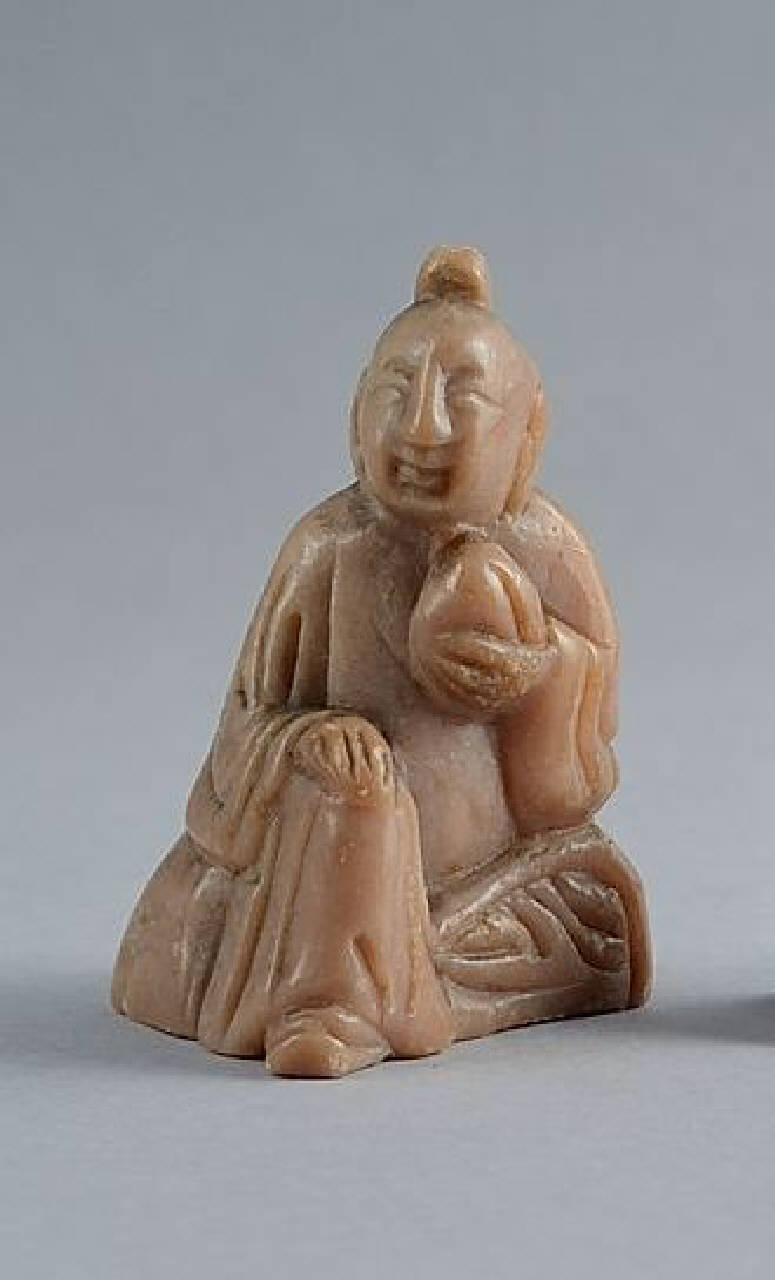 deità (statua) - ambito Cina (sec. XIX)