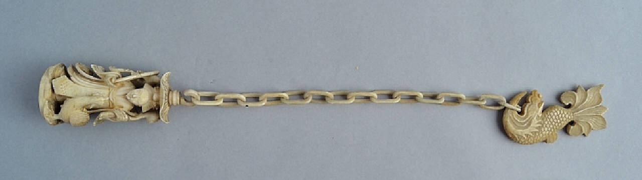 He Xianggu, Carpa drago (pendaglio) - ambito Cina (sec. XIX)