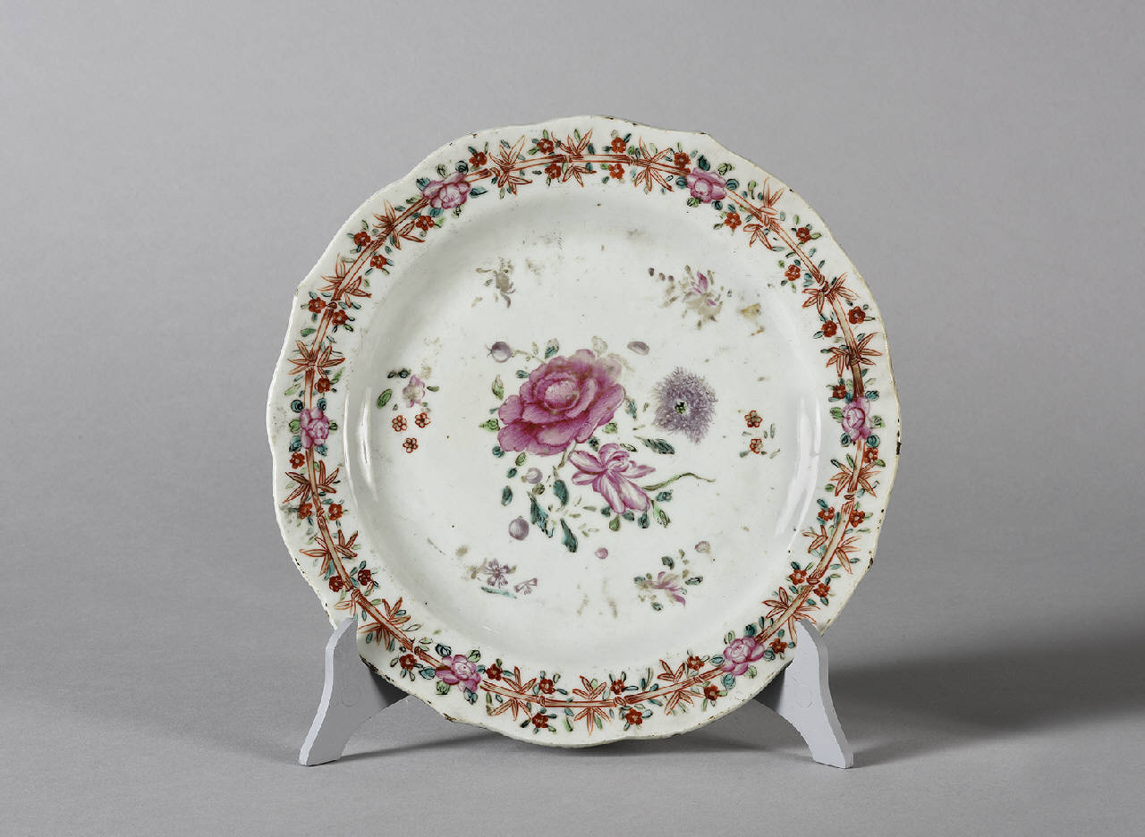 piatto - ambito Cina (sec. XIX)