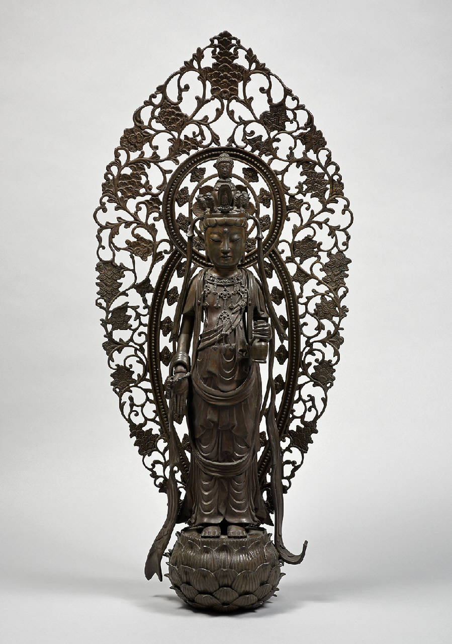 Guanyin, Bodhisattva (statua) - ambito Cina (secc. XVIII/ XIX)