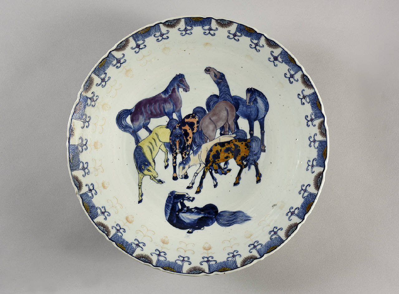 piatto - ambito Cina (sec. XIX)