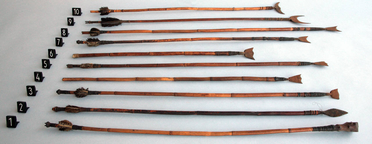 freccia - popolazione  Chokwe (sec. XIX)