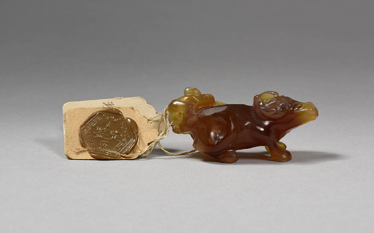 statua - ambito Cina (seconda metà sec. XX)