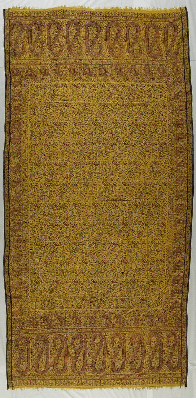 scialle - ambito Kashmir (sec. XIX)