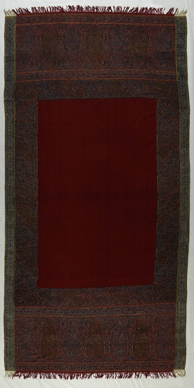 scialle - ambito Kashmir (sec. XIX)