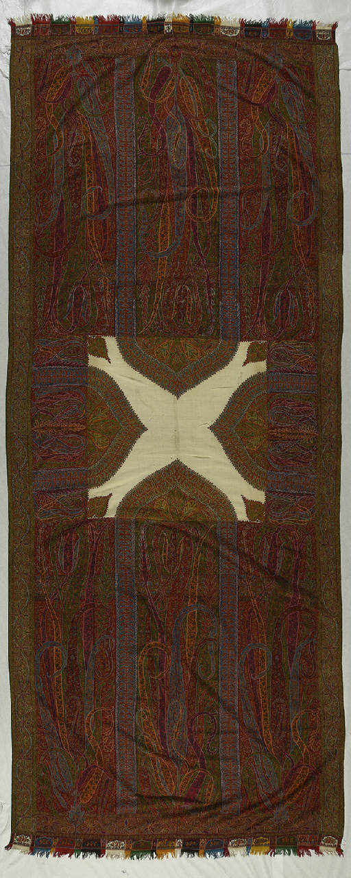 scialle - ambito Kashmir (sec. XIX)