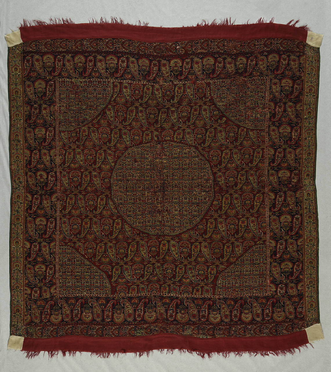 scialle - ambito Kashmir o Punjub (sec. XIX)