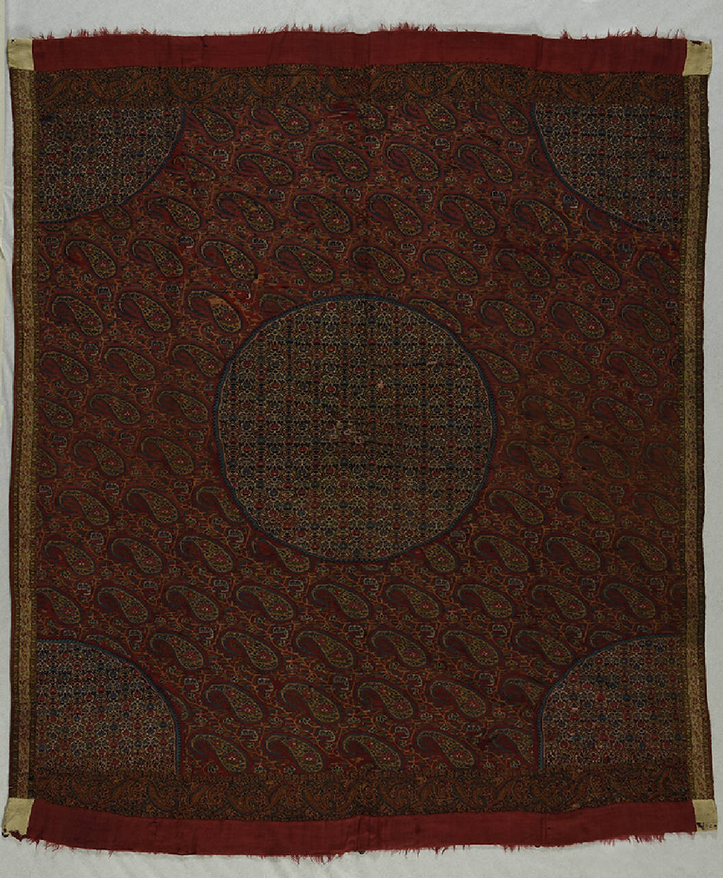 scialle - ambito Kashmir o Punjub (sec. XIX)