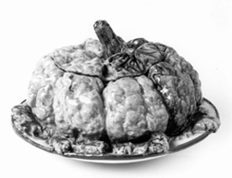 Zucca (zuppiera) - manifattura Mombaers (prima metà sec. XVIII)