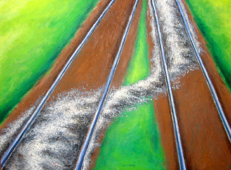 New look (dipinto) di Monteiro Isaac (sec. XX)