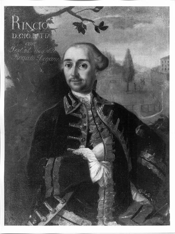 Ritratto di Giovanni Battista Rincio (dipinto) - ambito milanese (ultimo quarto sec. XVIII)