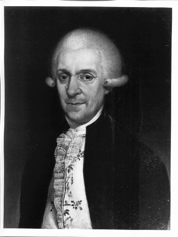 Ritratto di gentiluomo (dipinto) - ambito lombardo (seconda metà sec. XVIII)