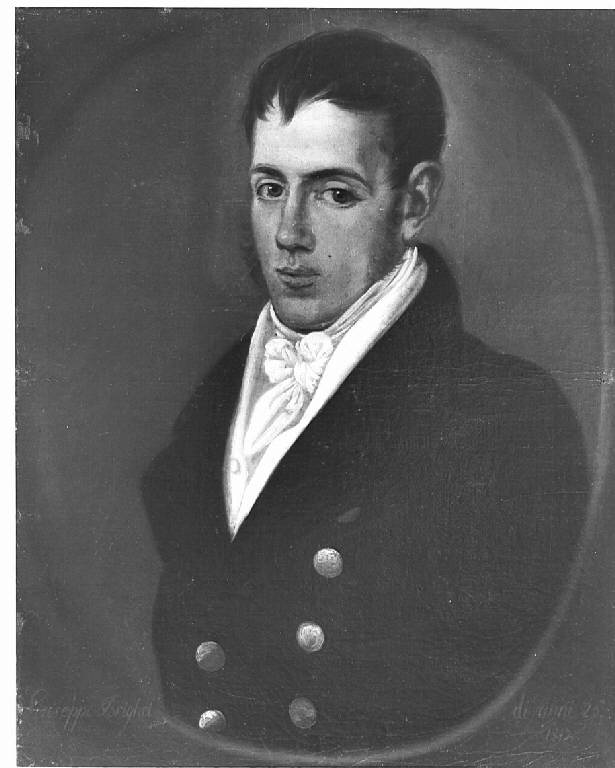 Ritratto di Giuseppe Brighet (dipinto) - ambito lombardo (prima metà sec. XIX)