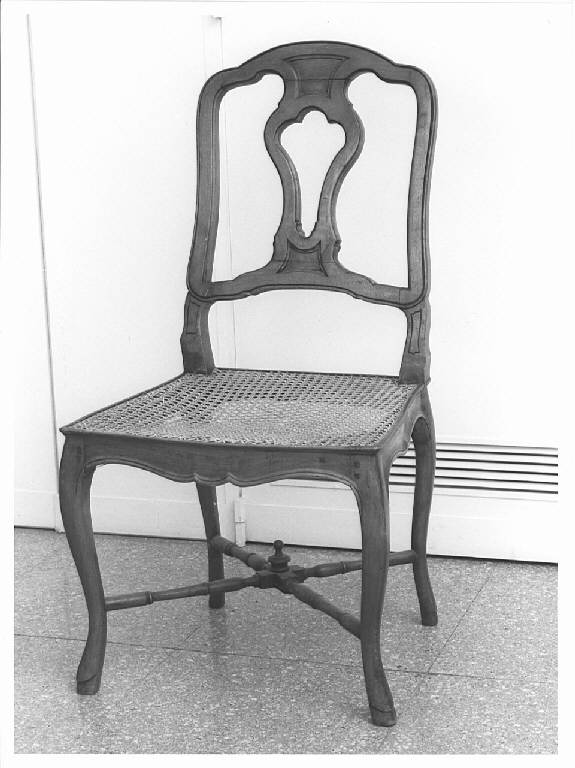 sedia - ambito lombardo (prima metà sec. XIX)
