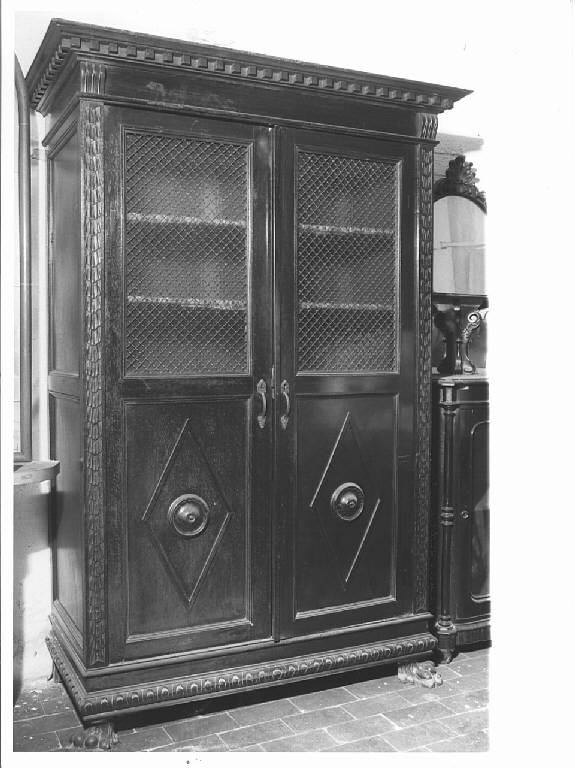 credenza - ambito lombardo (ultimo quarto sec. XIX)