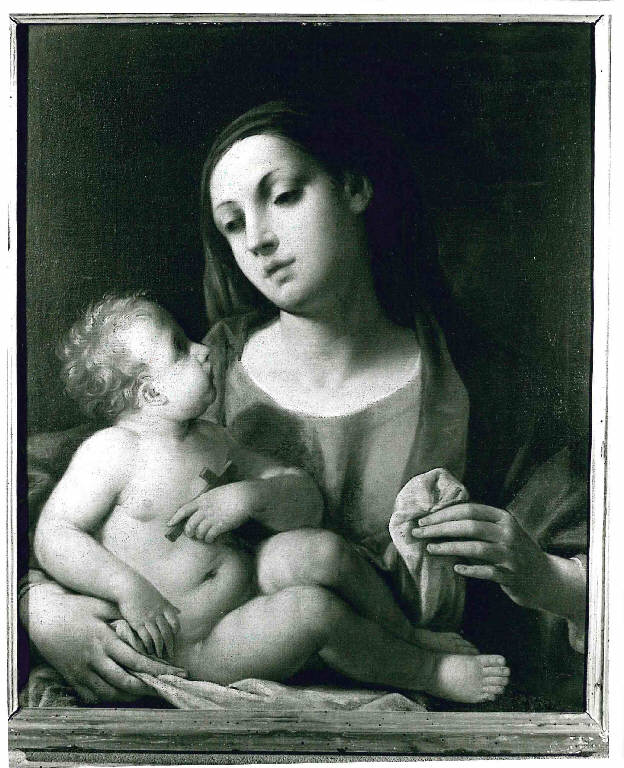 Madonna con bambino (dipinto) - ambito lombardo (seconda metà sec. XVIII)