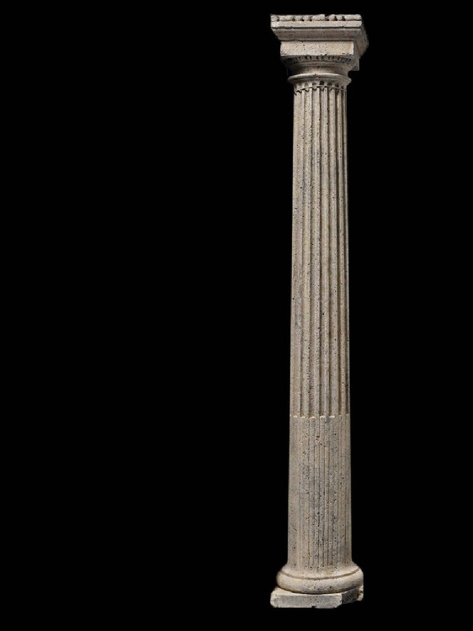 Colonna della spalla destra del Camino detto di Cesariano (colonna, spalla destra) di Scultore - ambito lombardo (primo quarto sec. XVI)