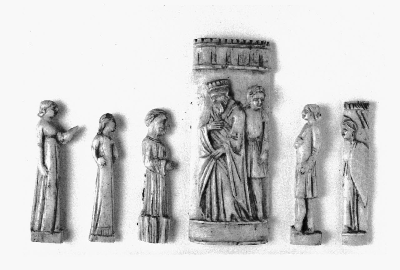placchetta di cofanetto - bottega dell'Italia Settentrionale (sec. XV)