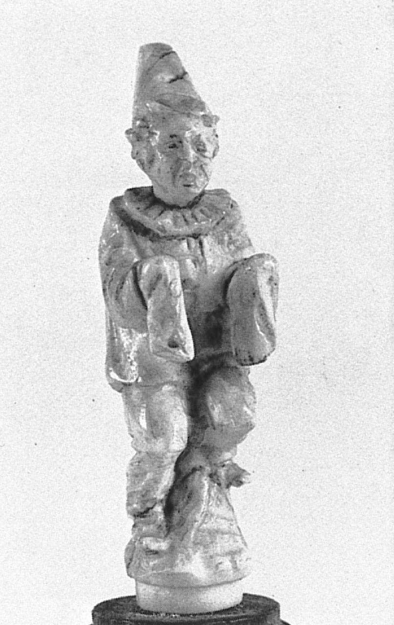 Pulcinella (statuetta) - bottega italiana (fine sec. XVII)